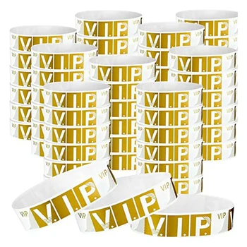1500 Шт VIP-браслетов, легких браслетов для мероприятий, персонализированных браслетов для вечеринок, цветных водонепроницаемых повязок