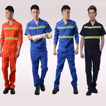 Весенне-летний рабочий комбинезон, мужская защитная светоотражающая полоса, инженерная санитарная униформа, комплект одежды, спецодежда для автоочистителей