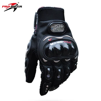 Горячие мотоциклетные перчатки для профессиональных байкеров, мужские велосипедные перчатки с полным пальцем, мотоспортивное снаряжение M-01C, бесплатная доставка