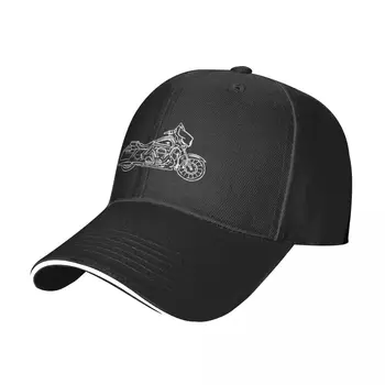 Новое мотоциклетное искусство: бейсбольная кепка Street Glide, изготовленная на заказ кепка от Солнца, кепка для регби, роскошная брендовая мужская кепка для женщин